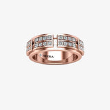 0.20 Carat Diamond Set Men's Wedding Band