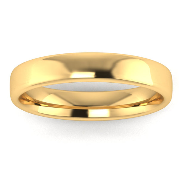 3.5mm Band Classic Soft Court Wedding Ring - HEERA DIAMONDS