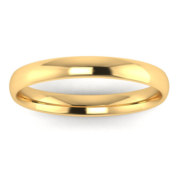 2.5mm Band Classic Traditional Court Wedding Ring - HEERA DIAMONDS