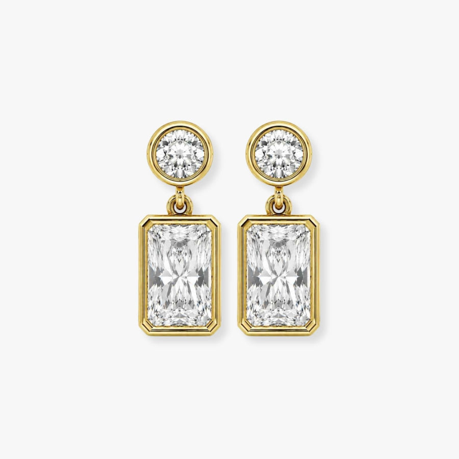 "Naira" 1.30 CT Diamond Drop Earrings