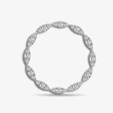 18ct White 0.38ct Diamond Circle Pendant HEERA DIAMONDS