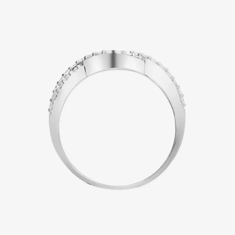 18ct White 0.39ct Diamond Ring HEERA DIAMONDS