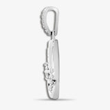 18ct White 0.40ct Diamond Pendant HEERA DIAMONDS