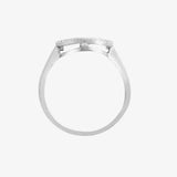 18ct White 0.55ct Dia Cluster Circle Ring HEERA DIAMONDS