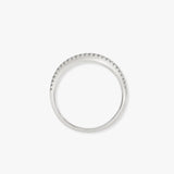 18ct White 2.21ct Round & Baguette Natural Diamond Ring