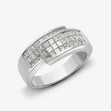 18ct White Gold Diamond Ring HEERA DIAMONDS