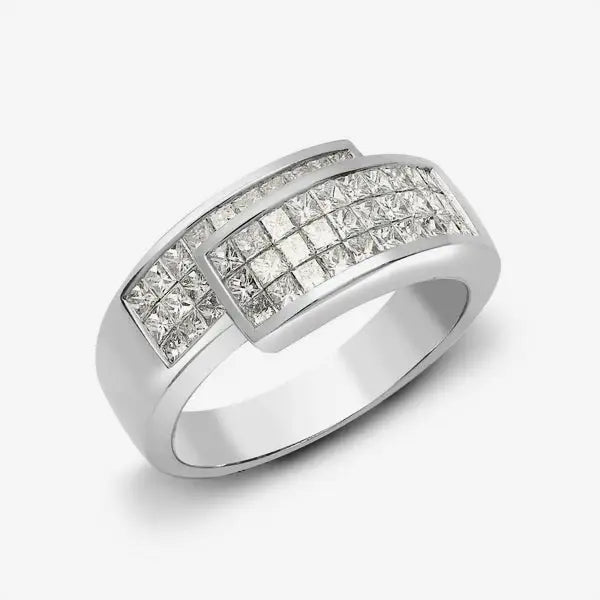 18ct White Gold Diamond Ring HEERA DIAMONDS