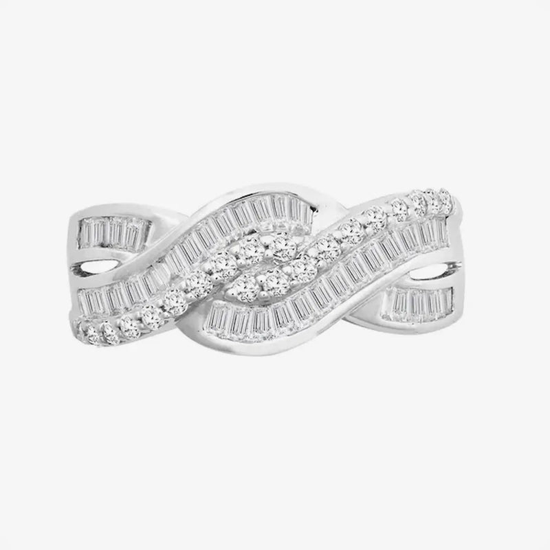 18ct White Gold Diamond Ring HEERA DIAMONDS
