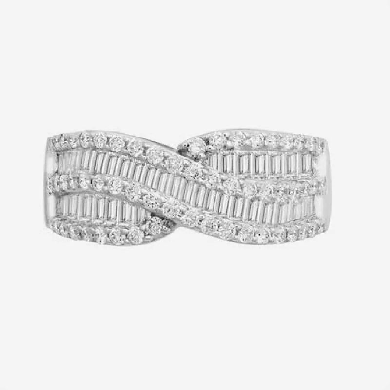18ct White Gold Diamond Ring HEERA DIAMONDS
