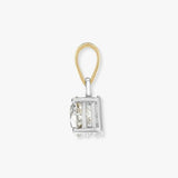18ct Yellow Gold 25pts Claw set Pendant