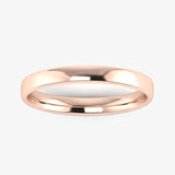 2.5mm Band Classic Soft Court Wedding Ring