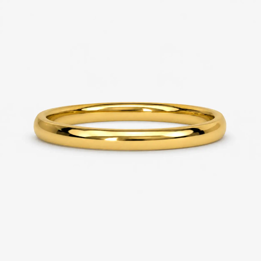 2.5mm Band Classic Soft Court Wedding Ring
