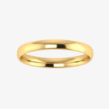 2.5mm Band Classic Traditional Court Wedding Ring