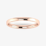 2mm Band Classic Soft Court Wedding Ring