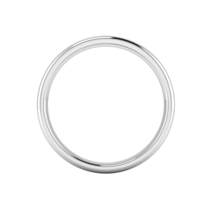 3.5mm Band Classic Soft Court Wedding Ring - HEERA DIAMONDS
