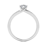 "Elle" Solitaire Marquise Cut Diamond Engagement Ring SSMC06 - HEERA DIAMONDS