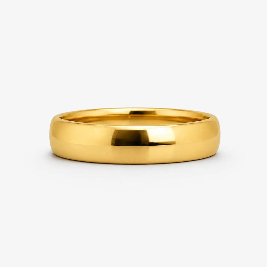 3.5mm Band Classic Traditional Court Wedding Ring
