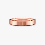 3.5mm Band Flat Court Wedding Ring