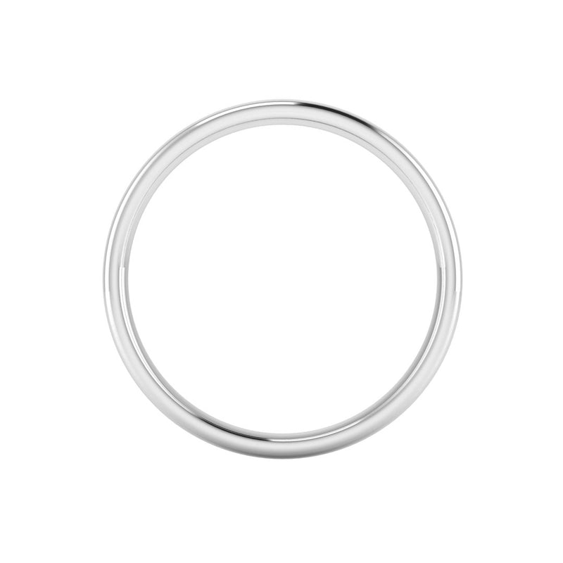 2.5mm Band Classic Soft Court Wedding Ring - HEERA DIAMONDS
