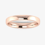 3mm Band Classic Soft Court Wedding Ring