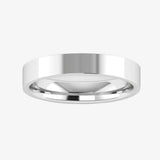 3mm Band Flat Court Wedding Ring