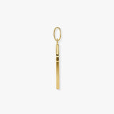 9ct Yellow Gold Natural Diamond Cross