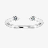 "Ada" Open Design 0.10ct Diamond Eternity Ring ET4