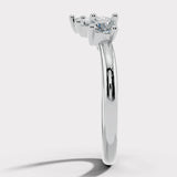 "Aeris" 0.60ct Bold Diamond Wave Shaped Eternity Band ET29