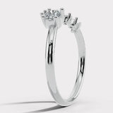 "Aeris" 0.60ct Bold Diamond Wave Shaped Eternity Band ET29