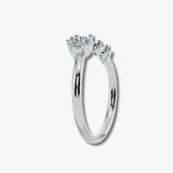 "Aeris" 0.60ct Bold Diamond Wave Shaped Eternity Band ET29