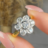 "Aeriselle" 0.99 Carat  Round Cut Natural Diamond Engagement Ring MDR3727