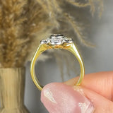 "Aeriselle" 0.99 Carat  Round Cut Natural Diamond Engagement Ring MDR3727