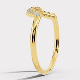 "Alexi" Micro Set 0.20ct Diamond Square Shaped Eternity Ring ET22