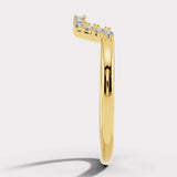 "Alexi" Micro Set 0.20ct Diamond Square Shaped Eternity Ring ET22