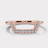 "Alexi" Micro Set 0.20ct Diamond Square Shaped Eternity Ring ET22