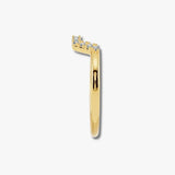 "Alexi" Micro Set 0.20ct Diamond Square Shaped Eternity Ring ET22