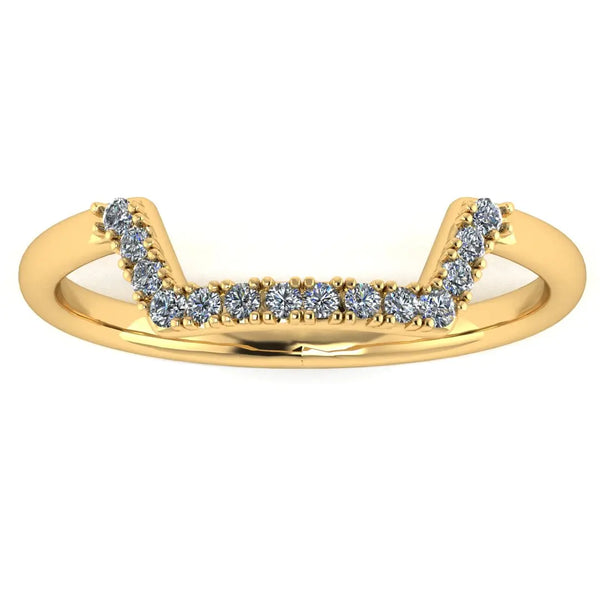 "Alexi" Pavé Square Shaped Eternity Ring ET22 - HEERA DIAMONDS