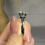 "Alirael" 1.7 Carat Round Cut Solitaire Lab Grown Diamond Engagement Ring HLR555 HEERA DIAMONDS