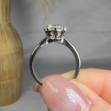 "Alirael" 1.7 Carat Round Cut Solitaire Lab Grown Diamond Engagement Ring HLR555 HEERA DIAMONDS