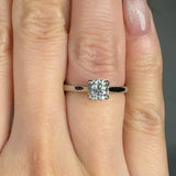 "Almyra" 0.7 Carat Round Cut Lab Grown Solitaire Diamond Engagement Ring RAM1142R