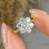 "Alzette" 1.01 Carat Round Cut Natural Diamond Engagement Ring MDR4583