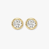 "Aria" 2 CT Solitaire Diamond Earrings HEERA DIAMONDS