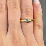 "Armonelle" 0.29 Carat Round Cut Natural Diamond Solitaire Engagement Ring MDR4155