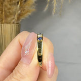 "Aurielle" 0.44 Carat Round Cut Natural Diamond Half Eternity Ring MSR790