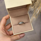 "Avani" Baguette Cut Diamonds Bordered with Round Diamonds Eternity Band Ring - HEERA DIAMONDS