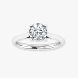"Avenyx" 5.05 Carat Round Cut Solitaire Lab Grown Diamond Engagement Ring HLR642