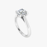 "Avenyx" 5.05 Carat Round Cut Solitaire Lab Grown Diamond Engagement Ring HLR642