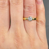 "Avessique" 0.40 Carat  Round Cut Natural Diamond Solitaire Engagement Ring MDR3607