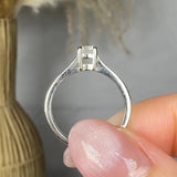 "Azmora" 0.40 Carat Round Cut Natural Diamond Solitaire Engagement Ring MDR3407