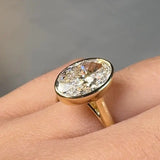 "Belle" 2.00 Carat Oval Cut Solitaire Engagement Ring HLR504 HEERA DIAMONDS